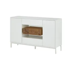 Sideboard  Schiava , weiß , Maße (cm): B: 140 H: 85 T: 40