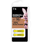 Duracell TYP 10/DA10N6/ Hörgerät-Knopfzelle/1,4V/Zink-Luft
