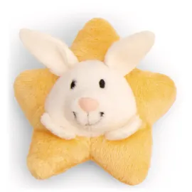 NICI Mini MagNICI Hase mit Stern 7 cm Weiß