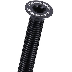 CARBON-TI Aluminiumschraube X-Cap TORX M6x35 Logo | schwarz