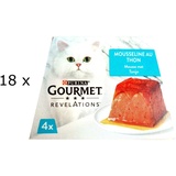 Purina 12x 57g Revelations Mousse Thunfisch Gourmet Katzenfutter nass