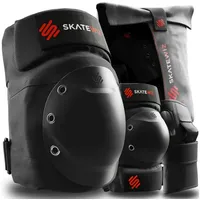 SKATEWIZ Schoner-Set Erwachsene Skateboard Rollschuhe Schlittschuhe Protektoren 3er Set