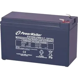 PowerWalker 12V/7Ah VRLA Blei-Gel Akku PWB12-7