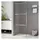 vidaXL Duschwand für Begehbare Dusche ESG-Glas Steindesign 80x195 cm