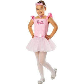 Rubies Offizielles Barbie-Ballerina-Kinderkleid, Kinder-Kostüm, Größe S, 3–4 Jahre