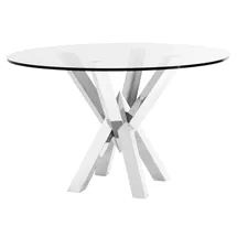 Casa Padrino Ø 125 cm silber
