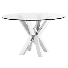 Casa Padrino Ø 125 cm silber