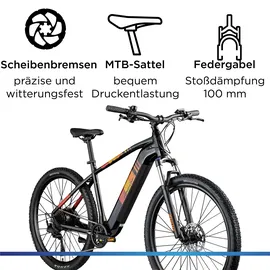 Zündapp Z808 29 Zoll RH 50 cm schwarz/gelb