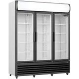 Saro Kühlschrank, 3 Glastüren + Werbetafel, GTK 1065