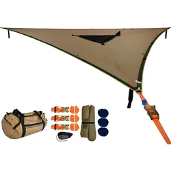 Hängematte Trillium Safari 3 Personen Outdoor Trekking Zubehör Baumzelt EINHEITSGRÖSSE