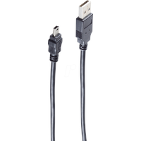 ShiverPeaks BS77161 USB Kabel 1 m USB 2.0 USB