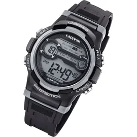 Festina Calypso Digital K5808/4 0 mm Kunststoff schwarz Silikonarmband grau