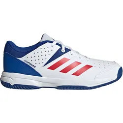 adidas Court Stabil Hallenschuhe Kinder IH5548 - cloud white/pure ruby/team royal blue 34