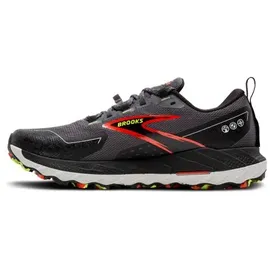 Brooks Cascadia 18 GTX Herren Blackened Pearl/Black/Tomato 45