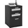 CARO-Möbel Nachtschrank Marike 40 x 63 x 38 cm Schwarz