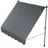 Juskys Klemmmarkise Kapstadt  200 x 120 cm Grau