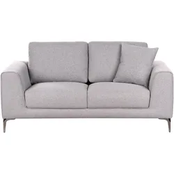 2-Sitzer Stoffsofa Grau REINEN