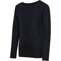 hummel hmlJR Rib Langarmshirt Kinder 2001 - black 110