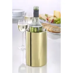 Caterado Weinkühler TAMPA, Edelstahl, 1,6L. mit champagnerfarbener PVD-Beschichtung