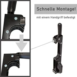 Lemodo Schnellspanner für Maschinenuntergestell, 2er Set