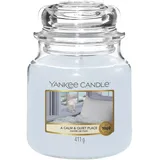 Yankee Candle A Calm & Quiet Place mittelgroße Kerze 411 g