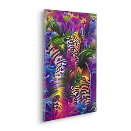 KOMAR Canvasbild Disco Fever - 60 cm - Bild Auf Keilrahmen - Vintage Und Retro