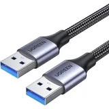 UGREEN USB 3.0 Kabel 5 Gbps Super Speed,Nylon USB Kabel auf USB kompatibel mit Drucker, Laptop, Festplatten, Kamera usw. (2M)