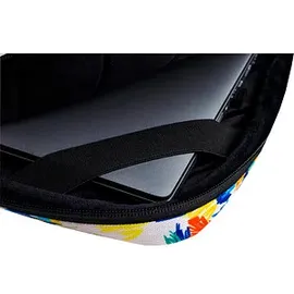 Exacompta Laptophülle Afrika Kunstfaser bunt bis 35,6 cm (14 Zoll)