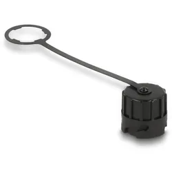 Delock Schutzkappe für RJ45 Stecker 67049 IP68 staub- und wasserdicht schwarz, S