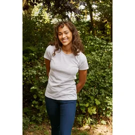 kompatible Ware Neutral Damen Bio T-Shirt \O81001\" ash grey XXL