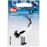 Prym 924310 Applikation Kranich weiß/schwarz