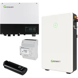 Growatt SPH4600 Hybrid Wechselrichter 6,5 kWh mit Solarspeicher-Set