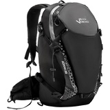 Black Crevice Wander und Bike Rucksack AORAKI 22 Liter, schwarz