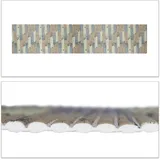 Relaxdays Badteppich Mehrfarbig 67 x 15,5 cm