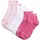 Plain 3P 3 Paar Rosa 39-42