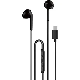 DUDAO X3C In-Ear-Kopfhörer mit USB-C und Kabel, 1,2 m - Schwarz - Schwarz