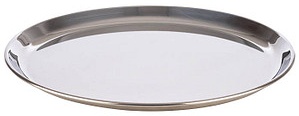 Produktbild APS Tablett KAFFEEHAUS silber rund Ø 27,0 cm