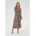 Cream Kleid Midi Animal Beige/Braun 42