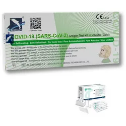 Deepblue Covid-19 Schnell-Selbsttest Gratis Parahealth Tests 100 St