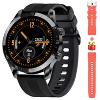 Blackview Smartwatch Herren, X1 Fitnessuhr Rund Volle Touchscreen 5ATM Wasserdicht Sportuhr Fitness Tracker mit Pulsuhr Schlafmonitor Schrittzähler Damen Aktivitätstracker für iOS Android