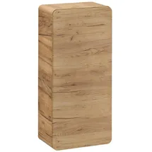 Lomadox Luton-56-Craft Hängeschrank 35 x 75 x 22 cm Wotan Eiche Metall/MDF/Spanplatte