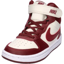 Nike Court Borough Mid 2 Kinder Soft Pearl/Dark Team Red 30