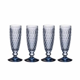 Villeroy & Boch Boston Coloured Sektglas 145 ml blau 4er Set Gläser