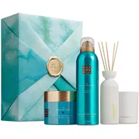 RITUALS The Ritual of Karma Geschenkset Gift Set L 2023 Duschschaum 200 ml + Body Cream 200 ml + Mini-Duftstäbchen 70 ml + Duftkerze 140 g