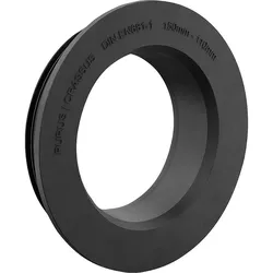Gummiadapter CGA (Ausführung: Gummiadapter CGA 123-110mm EPDM Tmax: +140°C)