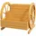Outsunny Hochbeet natur Holz, 62x57x61 cm Gartenzubehör, Hochbeete