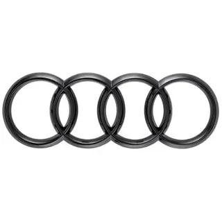 Audi Ringe in Schwarz Front für Audi A3 / S3 / A4 / S4 / A5 / S5 8W0071801