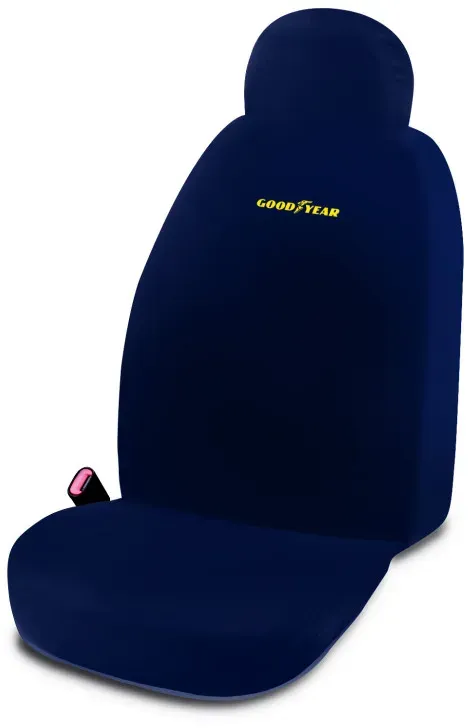 1 Stück universeller Sitzbezug für einen Einzelsitz, Farbe: Blau, Goodyear