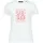 Zero Printshirt Weiß/Rosé 40