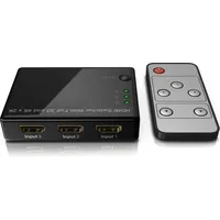 Primewire Audio / Video Matrix-Switch, 3-Port UHD HDMI Switch